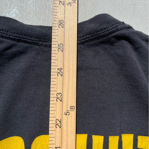 Men's Surf Hut T-Shirt Black Spell-Out NO SIZE Imperial Beach SD Shred Ocean Wax - Picture 11 of 11